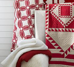 Patchwork Arrow Geo Quilt &amp; Shams