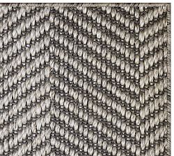 Custom Chevron Weave Sisal Rug