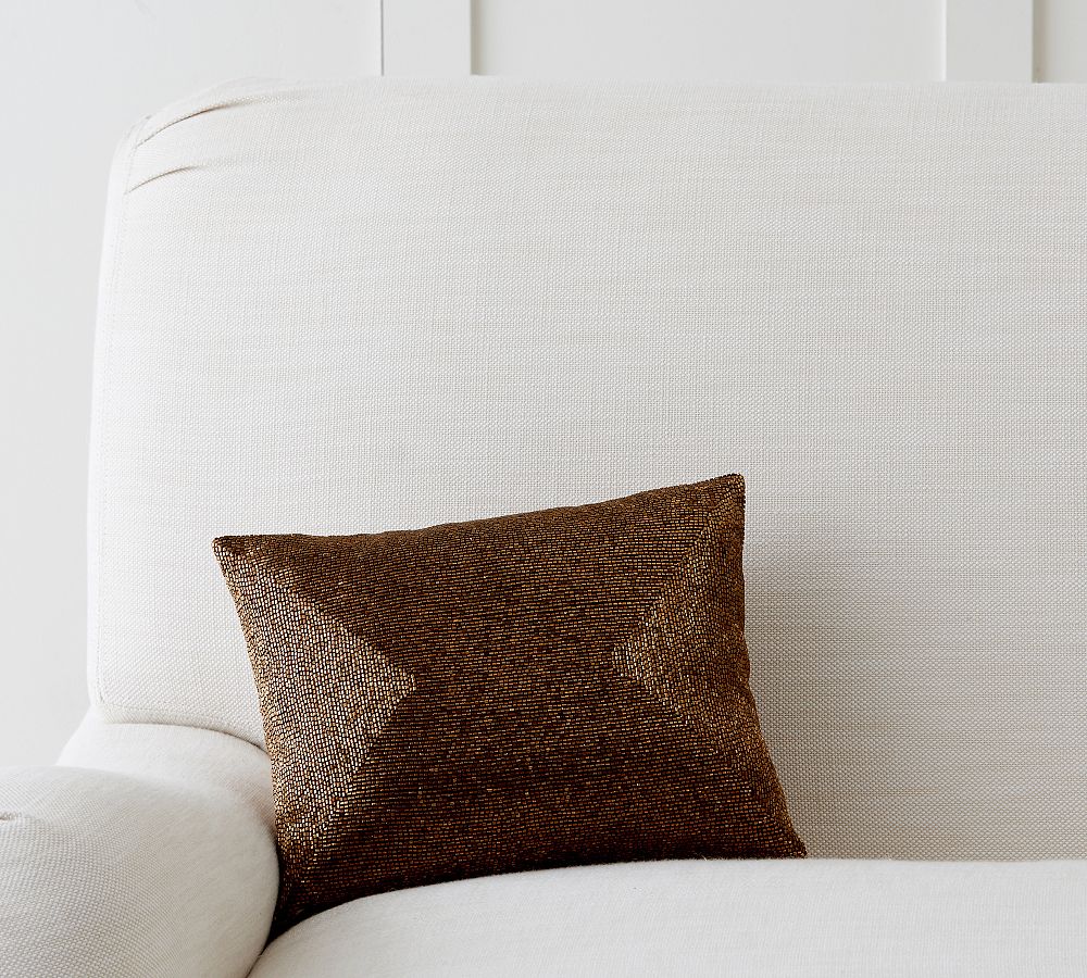 Luxe Beaded Boudoir Pillow