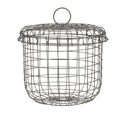 Nesting Kitchen Wire Baskets, Set of 3