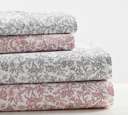 Aliya Floral Organic Cotton Sheet Set