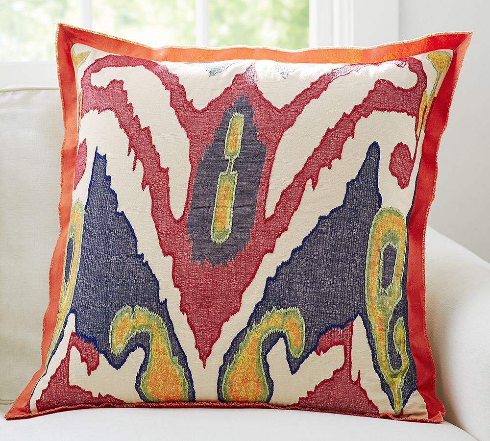Lafayette Ikat Pillow Cover