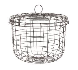 Nesting Kitchen Wire Baskets, Set of 3