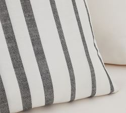 Cozy Contrast Gray Outdoor Pillow Set