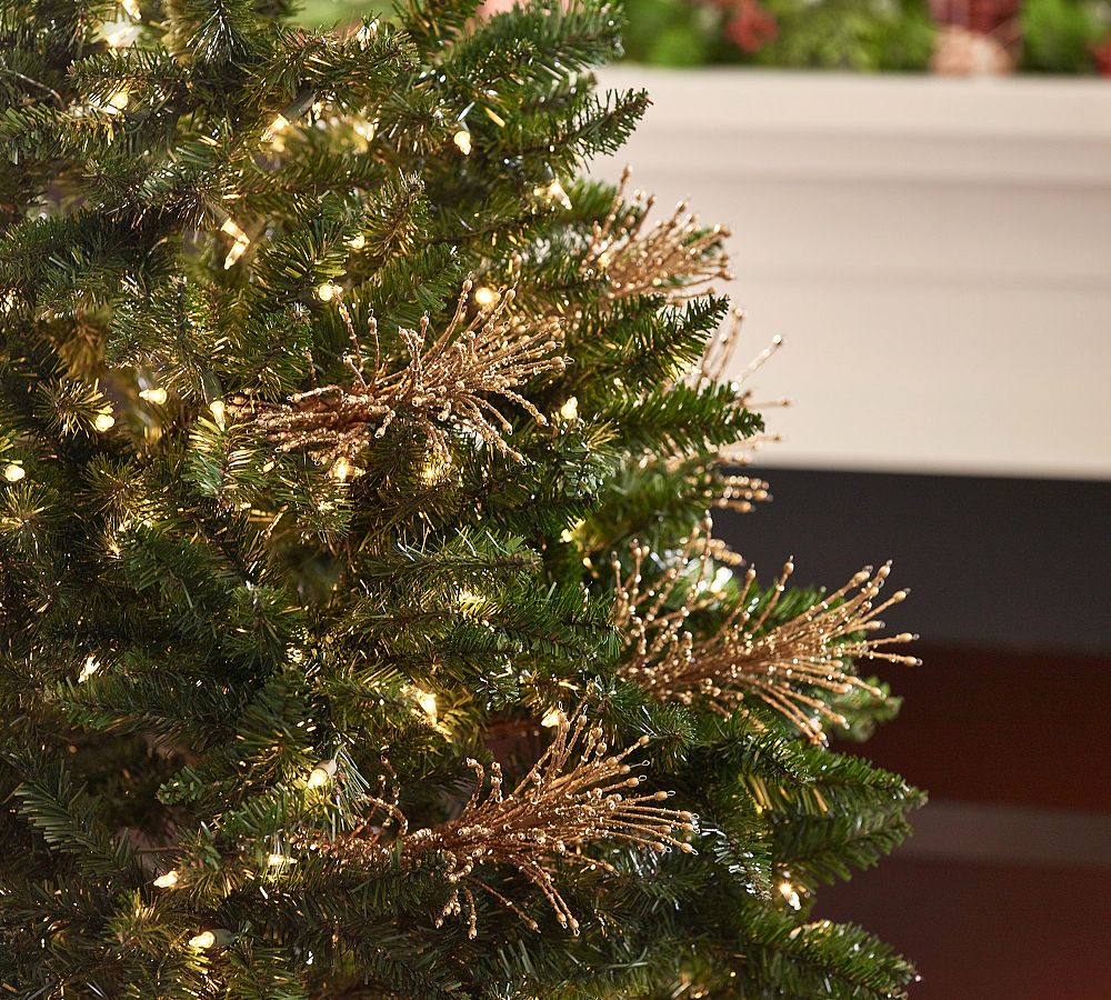 Gold Beaded Branch