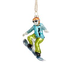 Snowboarder Ornament