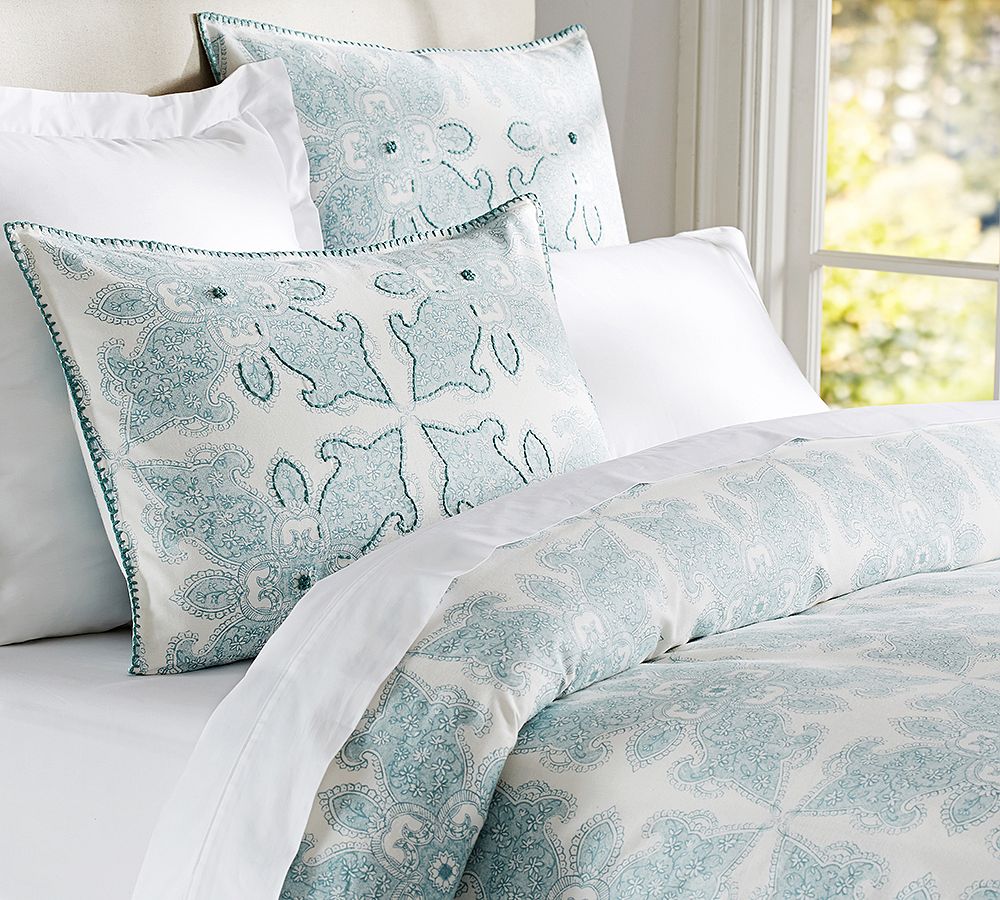 Aiden Medallion Duvet Cover &amp; Shams