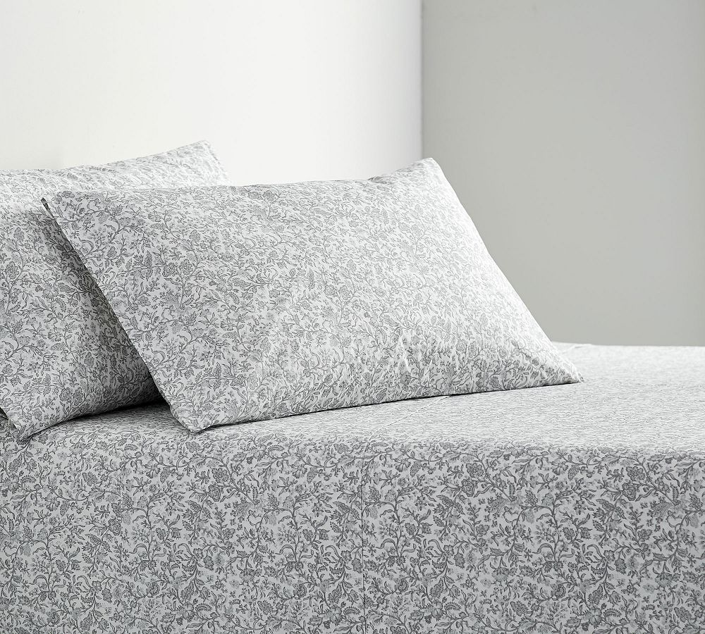 Aliya Floral Organic Cotton Sheet Set