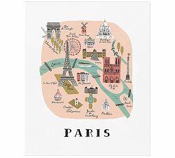Paris Map&#160;by Rifle Paper Co.