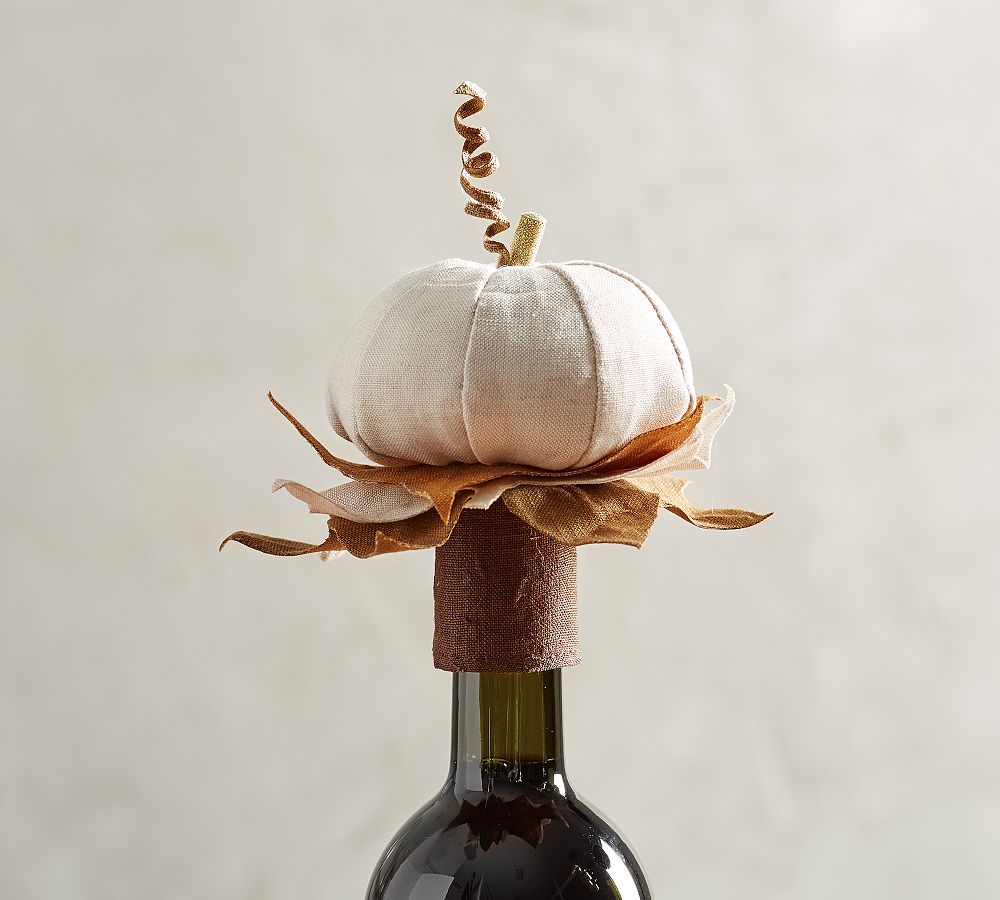 Pumpkin Wine Topper