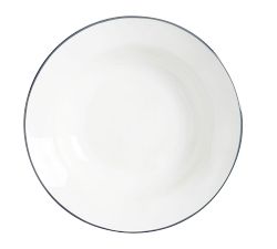 Costa Nova Beja Rimmed Pasta Plates - Set of 4