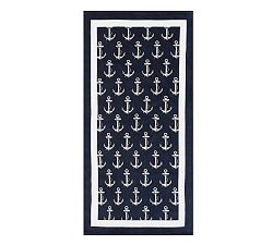 Mini Anchor Beach Towel