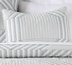 The Emily &amp; Meritt Patchwork Stripe Sham