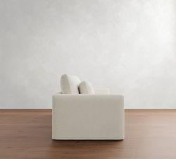 Westwood Fin Arm Deep Seat Slipcovered Sofa (67&quot;- 127&quot;)
