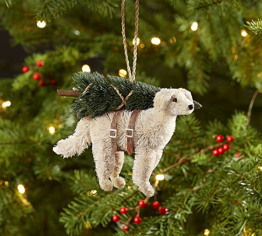 Bottlebrush Lab Ornament