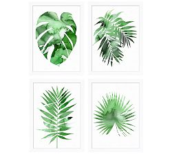 Palm Impression Framed Print