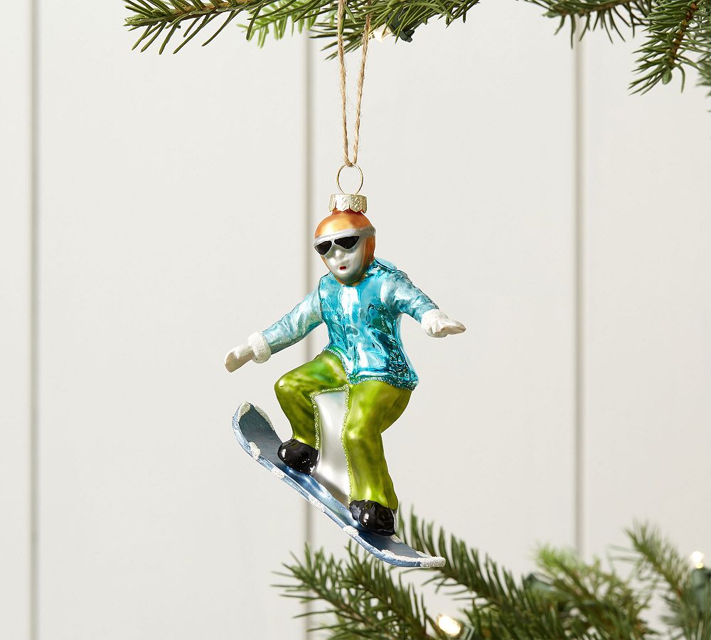 Snowboarder Ornament