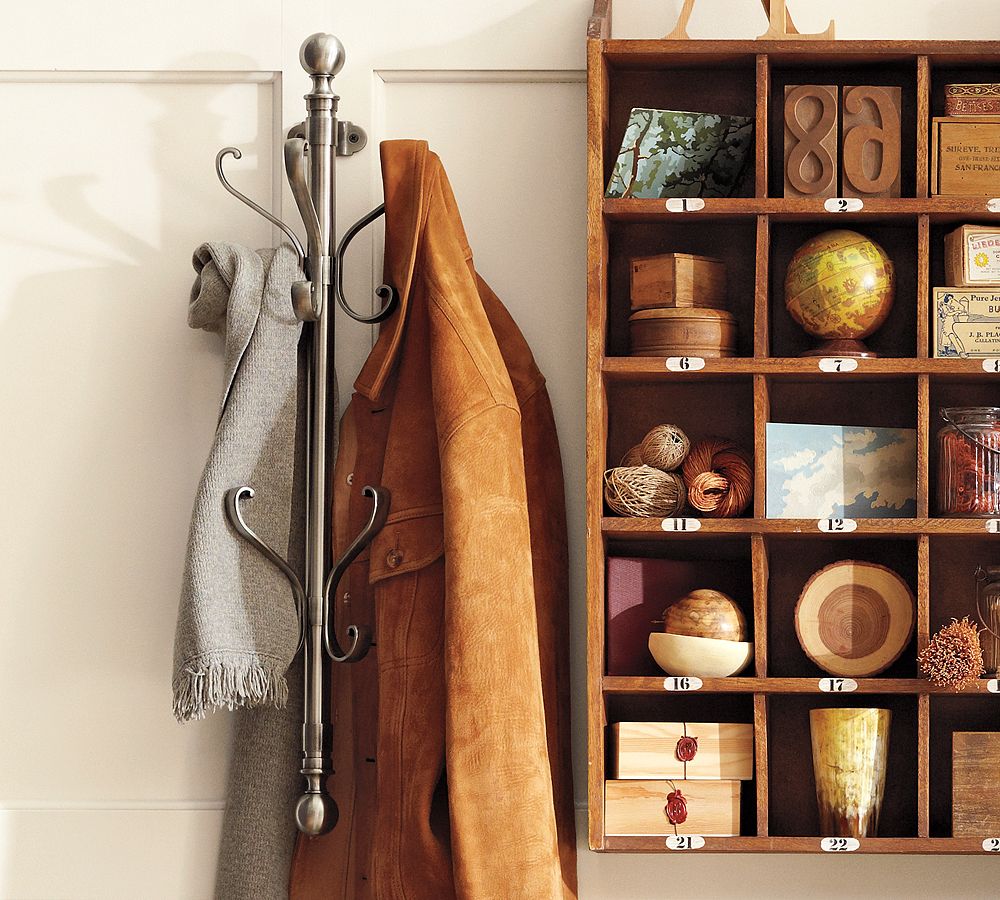 Wall-Mounted Coat Rack