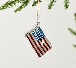 Mercury American Flag Ornament