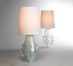 Aurora Hand-Blown Glass Table Lamp (27&quot;)