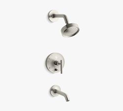 Kohler Purist &#174; Rite-Temp&#174; Lever Handle Shower and Tub Faucet W/ 2.5 GPM Showerhead
