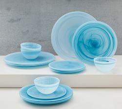 Alabaster Glass Serving Platter