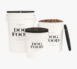 Harry Barker Bon Chien Food Storage Bin with Scoop