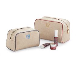 Shimmer Cosmetic Bags - Set of 2