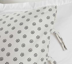 The Emily &amp; Meritt Folk Dot Tumbled&#160; Organic Cotton Sham