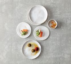 Fortessa Cloud Terre No. 2 Stoneware Appetizer Plates - Set of 4
