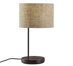 Greylock Wooden USB Table Lamp (16&quot;)