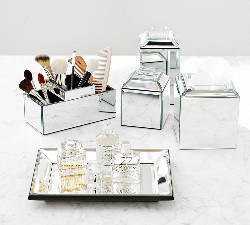 Mirrored Bath Accessories