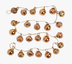 Mouth Blown Ornament Garland - 6'