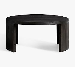 OPEN BOX: Folsom Round Nesting Coffee Table, Large, Charcoal