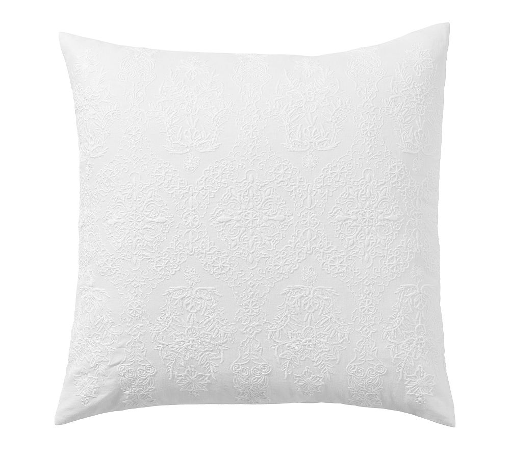 Adette Embroidered Cotton Sham