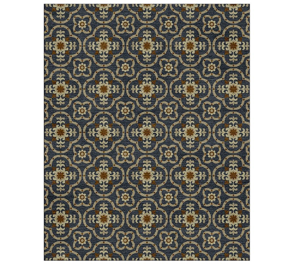 Custom Lema Hand-Tufted Wool Rug
