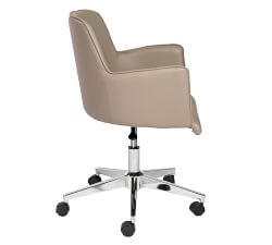 Leo Faux Leather Swivel Desk Chair