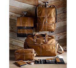 Beckett Leather Travel Hanging Toiletry Case