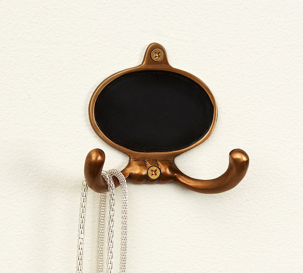 Brass Chalkboard Hook
