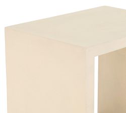 Concrete Rectangular End Table (22&quot;)