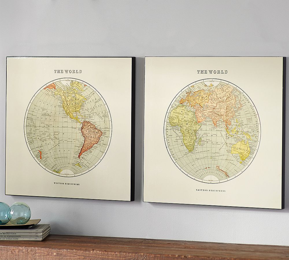 Hemisphere Print Set