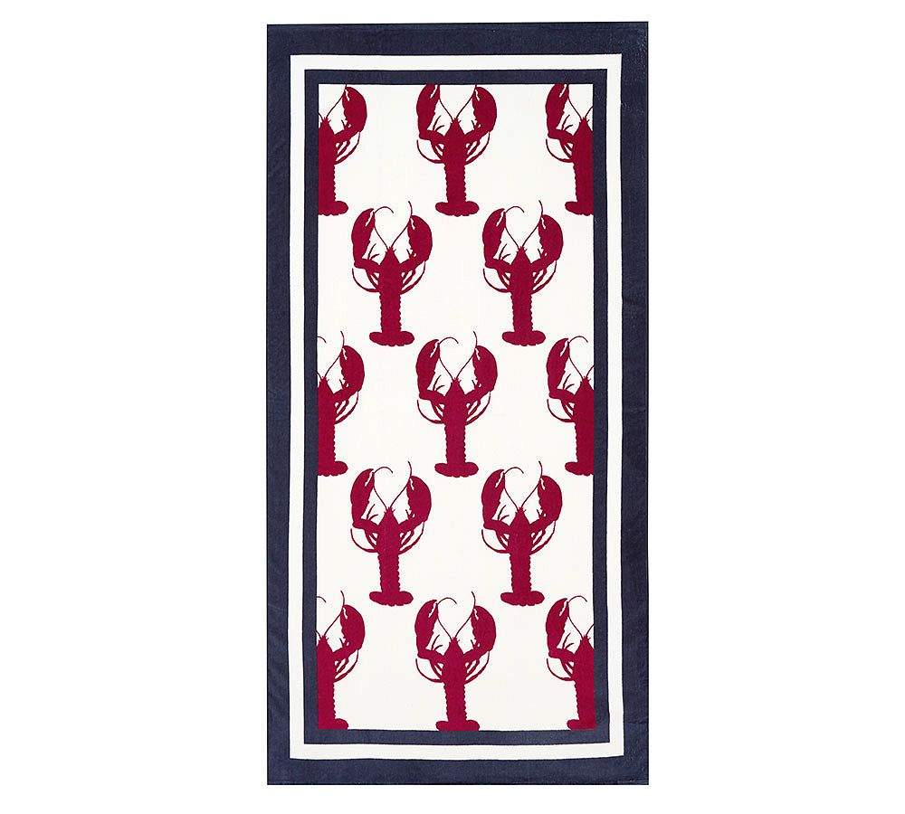 Lobster Beach Towel