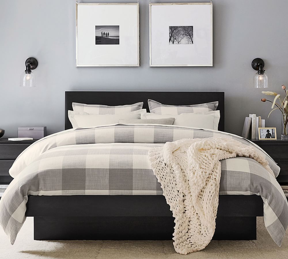 Merced Platform Bed &amp; Headboard