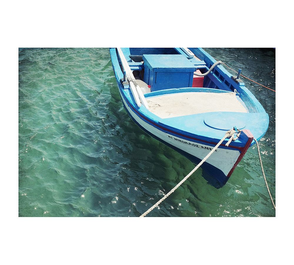 Aqua Boat by Lupen Grainne