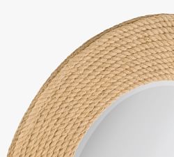 Cape Cod Round Rope Mirror 36&quot;