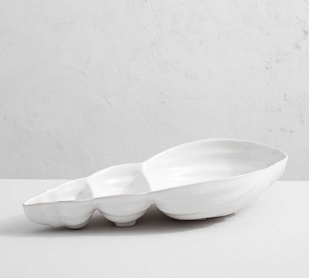 Costa Nova Shell Divided Serving Platter