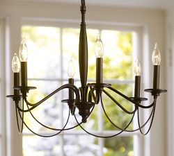 Graham Iron Chandelier (24&quot;)