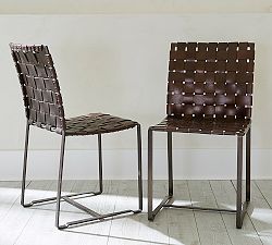 Thomas Leather Strap Side Chair