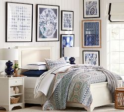 Shibori Circle Framed Print