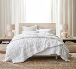 Open Box: TENCEL&#8482; Box Stitch Quilted Sham